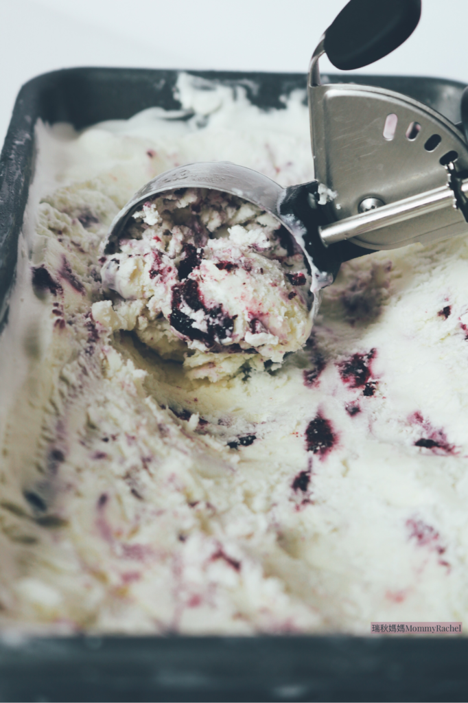 免冰淇淋機《美式藍莓乳酪冰淇淋》吃冰又像吃起司蛋糕